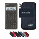 Casio fx-82MS 2nd edition incl. WYNGS Beschermhoes Blauw - Wetenschappelijke Rekenmachine