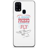 ERT GROUP mobiel telefoonhoesje voor Samsung M31 origineel en officieel erkend Disney patroon Dumbo 004