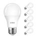 LVWIT Lampadina a LED E27, Forma A60, 8W Equivalenti a 60W, Luce Bianca Naturale 4000K, 806Lm, Consumo Basso, Risparmio Energetico, Pacco da 6 Pezzi