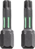 KWB Torsie Bitset T10 Torx 25 mm 2 stuks