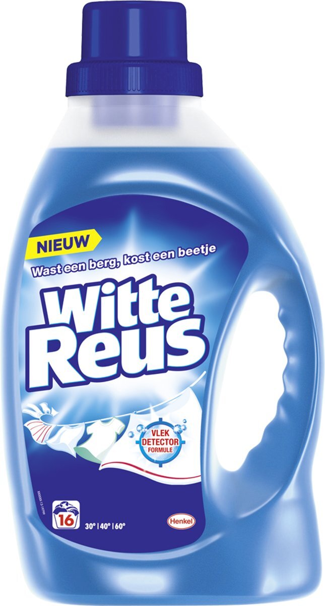 Witte-Reus Gel - 1.056 L / 16 scoops - Vloeibaar Wasmiddel
