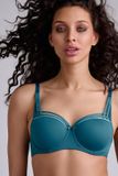 Marlies Dekkers Dame de Paris BH préformée - Petrol et Bleu Clair - D80/95