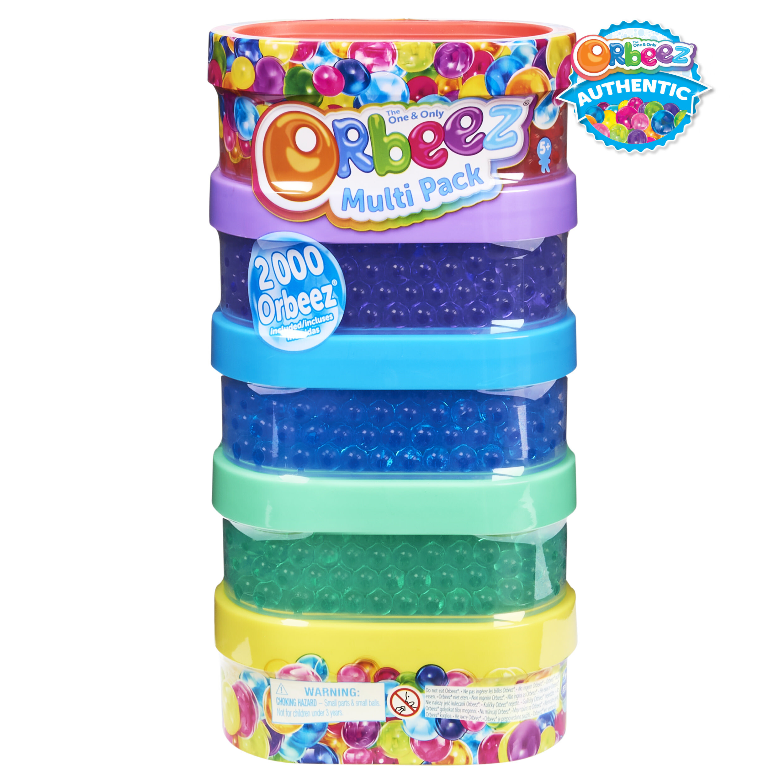 Spin Master Orbeez The One and Only - 2000 Waterparels - Sensorische speelgoed - 5 kleuren