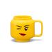 LEGO - Keramische Mok Hoofd Winky 255 ml - Aardewerk - Geel