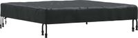 vidaXL Tafel Dekking 92 x 92 x 15 cm Vierkant Waterdicht Zwart