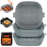 Tefal 3-delige set siliconen bakplaten voor heteluchtfriteuse