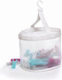 Domopak Living Peg Basket Transparent Plastic (21 Pieces)