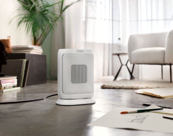 De'Longhi HFXR40T20WB - Elektrische Ventilatorkachel - Wit