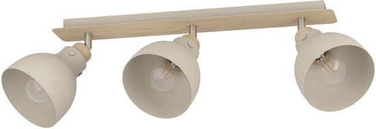 Eglo Arrecife Spot - E27 - 74,5 cm - Bruin|Beige - Staal