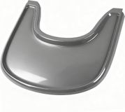 BeiJingLiangPinJiaZuoKeJiWenHuaFaZhanYouXianGongSi Plateau pour chaise Tripp Trap, Surface lisse avec forte aspiration, 100 % sans BPA, Montage facile, Accessoires de chaise haute pour tout-petits de 6 à 36 mois, Gris, Sûr et fonctionnel