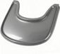 BeiJingLiangPinJiaZuoKeJiWenHuaFaZhanYouXianGongSi Plateau pour chaise Tripp Trap, Surface lisse avec forte aspiration, 100 % sans BPA, Montage facile, Accessoires de chaise haute pour tout-petits de 6 à 36 mois, Gris, Sûr et fonctionnel