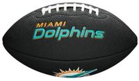 Wilson F1533XB Black Edition NFL Mini Soft Touch Team Dolphins Voetbal