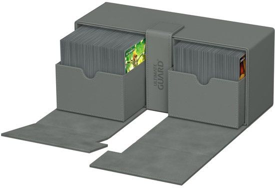 Ultimate Guard Twin Flip'n'Tray 266+ Xenoskin - Grey