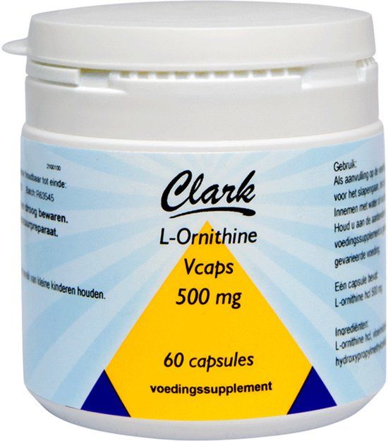 Clark Holisan L Ornithine Clark 60 Capsules