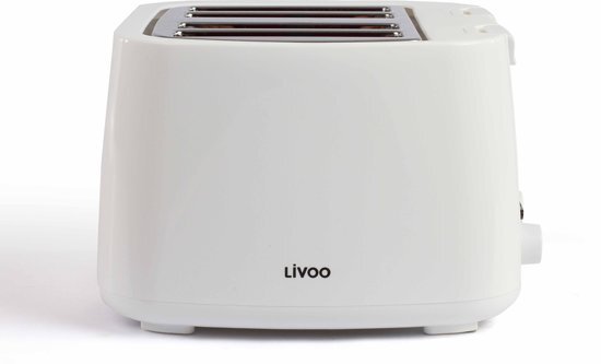 Livoo Toaster DOD167W â€“ Broodrooster Wit