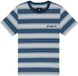 DC Shoes Sheriff Stripe T-shirt Manches Courtes Bleu Garçon