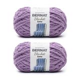 Bernat Blanket Extra lila (Gray Orchid)-garen, verpakking van 2 stuks van 300 g, polyester, 7 jumbo, 87 m, breien/haken