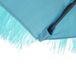vidaXL Parasol met stalen paal 388x388x248 cm blauw