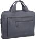 LEONHARD HEYDEN Leren business tas met laptopvak Den Haag RV-Aktenmappe 1 Fach 6749 Grau antraciet