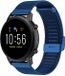 By Qubix - Milanese Smartwatch Bandje 22mm - Donkerblauw - Geschikt voor Garmin Forerunner 970 / 570 (47mm) / 255
