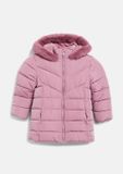 s.Oliver Weerbestendige winterjas met pluche detail - Roze - Kinderen - Maat 122