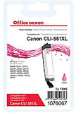 Office Depot Compatibel Canon CLI-581XL Inktcartridge Magenta