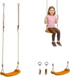 Monkey-Gym Fun Plastic Seat - Orange