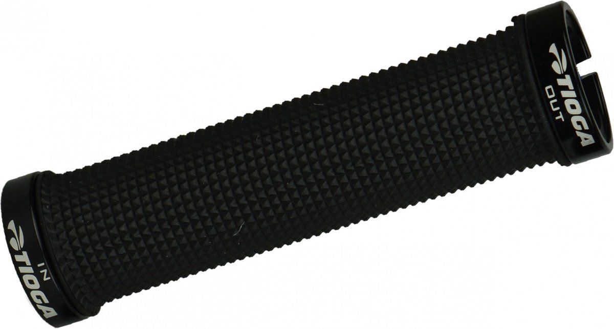 Tioga Handvatten Lock-on Slim 135 Mm Zwart 2 Stuks