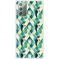 Samsung Galaxy Note Toucan losange verstevigd hoesje met sublimatie bedrukking