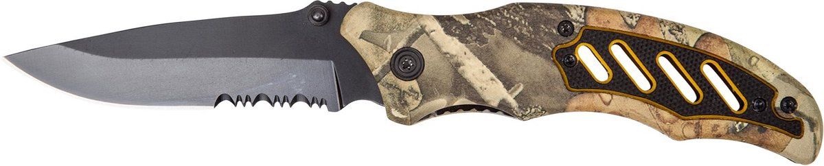 Homey's Backbone K5 zakmes - RVS - G10 kunststof - Multicolor