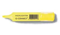 Q-CONNECT Viltstift Fijn/medium Geel 10 stuk(s)