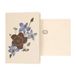 Delphinium Carte avec enveloppe