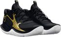 Under Armour Jet 23 Sportschoenen Unisex - Zwart/Goud - Maat 44.5