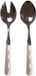 Addison Ross Saladebestek Wave Cappuccino & White