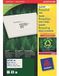 Avery QuickPEEL Etiketten Blanc 63,5 x 38,1 mm (100 pièces)