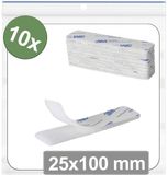 Quadrios 25CA672 Klittenband punten Wit 10 stuks