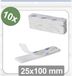 Quadrios 25CA672 Klittenband punten Wit 10 stuks