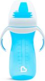 Munchkin Overgangsbeker - Gentle beker - Transition Cup - Anti-lek Beker voor Baby's – Vanaf 9 Maanden - 296ml – Blauw
