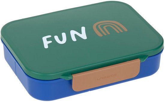 Lässig Lunchbox Little Gang Rainbow Groen