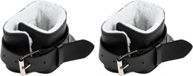 Gorilla Sports Ankle Straps - Set van 2 - Leer - Zwart