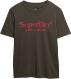 Superdry VENUE METALLIC RELAXED TEE Dames T-shirt