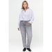 Fox Factor Plus Size straight leg jeans - grijs