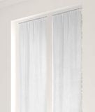 Linder Gordijn, 100% polyester, wit, 60 x 200 cm
