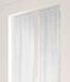 Linder Gordijn, 100% polyester, wit, 60 x 200 cm