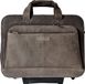 HAROLD'S Leren business tas met laptopvak Antic Businesstrolley Taupe bruine 43cm