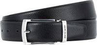 PIERRE CARDIN leren heren riem - zwart