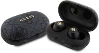Guess True Wireless 4G Metal Bluetooth In-Ear Earbuds - Black