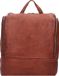 Harold's Leren Laptop rugzak Rugzak met laptopvak Submarine Notebook Backpack Cognac Bruine
