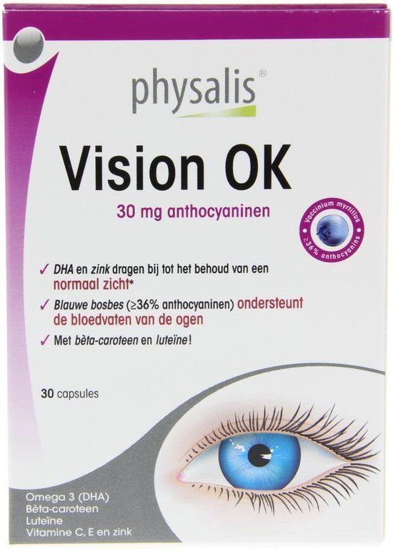 Physalis Vision OK Capsules 30 Capsules