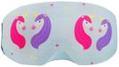 Coolcasc Skimasker Unisex Blauw/Licornes One Size Plastic Polyamide